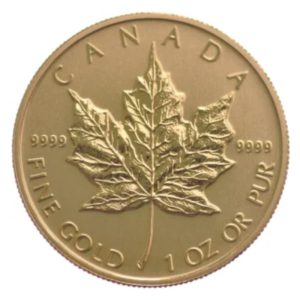1oz Canadian Maple Leaf Gold Coin