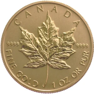 1oz Canadian Maple Leaf Gold Coin
