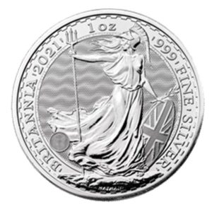 1oz UK Silver Britannia Coin - Various Years