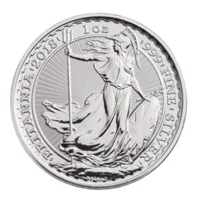 1oz UK Silver Britannia Coin - Various Years