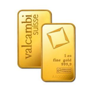 1oz Valcambi Gold Bar