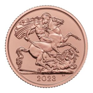 22k UK King Charles lll Coronation Sovereign 2023